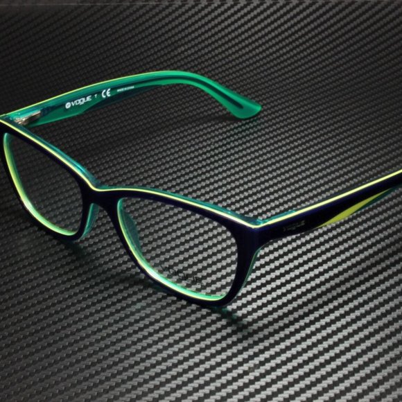 Vogue Accessories - Vogue Women's Blue Yellow and Green Eyeglasses!